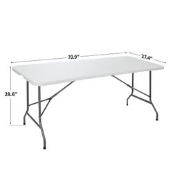 6ft Foldable outdoor event table