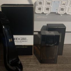 Dior Homme Cologhne And Carolina Herrara Perfume 