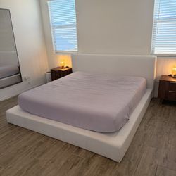 King Bedframe And Mattress