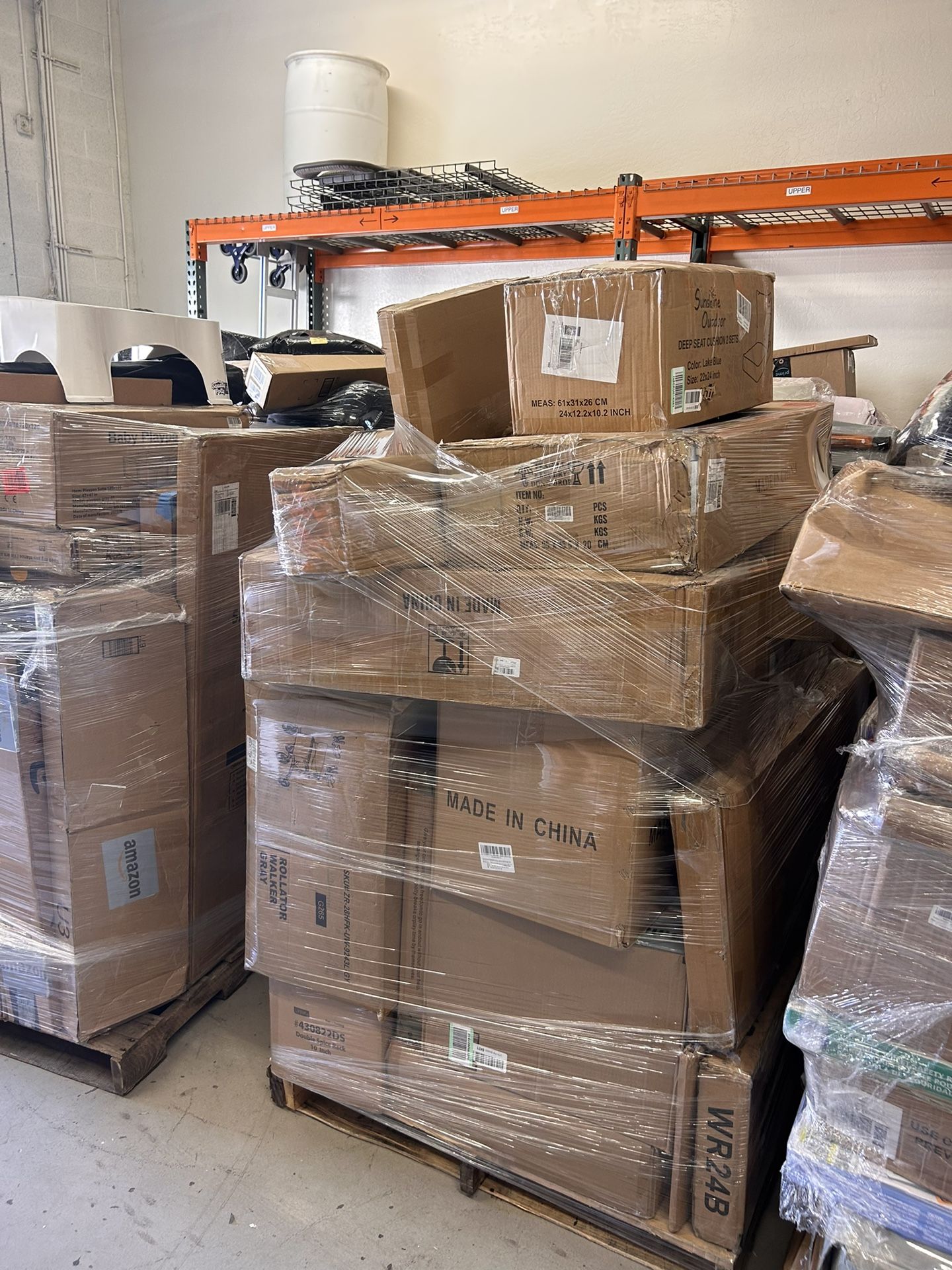 Amazon Mixed Pallets