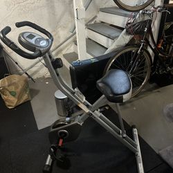 Exerpeutic Foldable Exercise Bike 