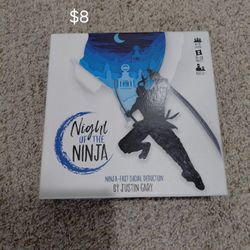 Night Of The Ninja Board Game