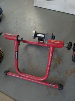 Stationary bike trainer