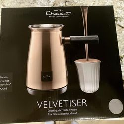 Luxury Hot Chocolate Maker / Velvetiser From Hotel Chocolat