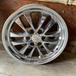 20' GM Oem Chrome Wheel