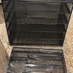 6 Tier File Organizer And Desk Tray