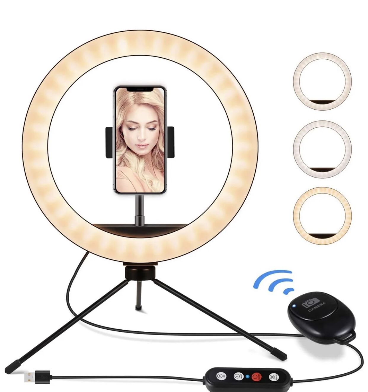 10 inch Selfie Ring Light with Stand