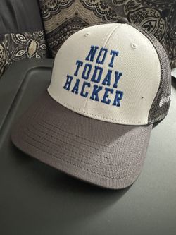 New! Baseball Cap - Hat- Not Today Hacker