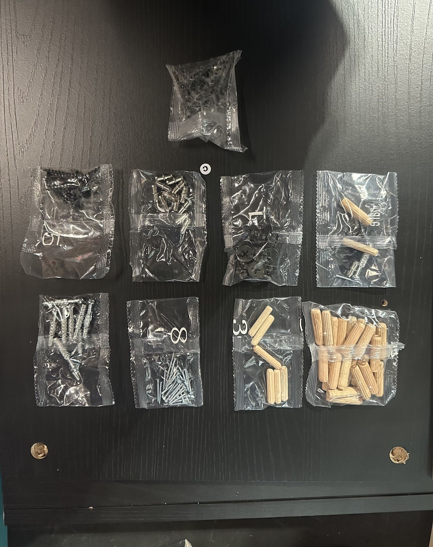 Mainstays Parsons TV Stand for TVs up to 50", Black Oak for Sale in El