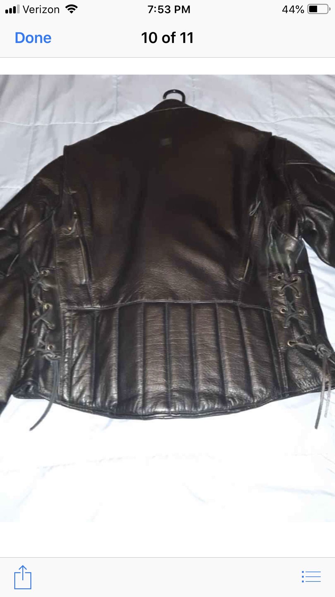 Men’s Leather motorcycle jacket