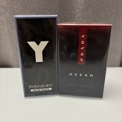 Mens fragrance YSL EDT Prada Ocean
