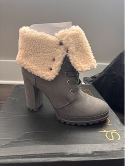 Gray Booties