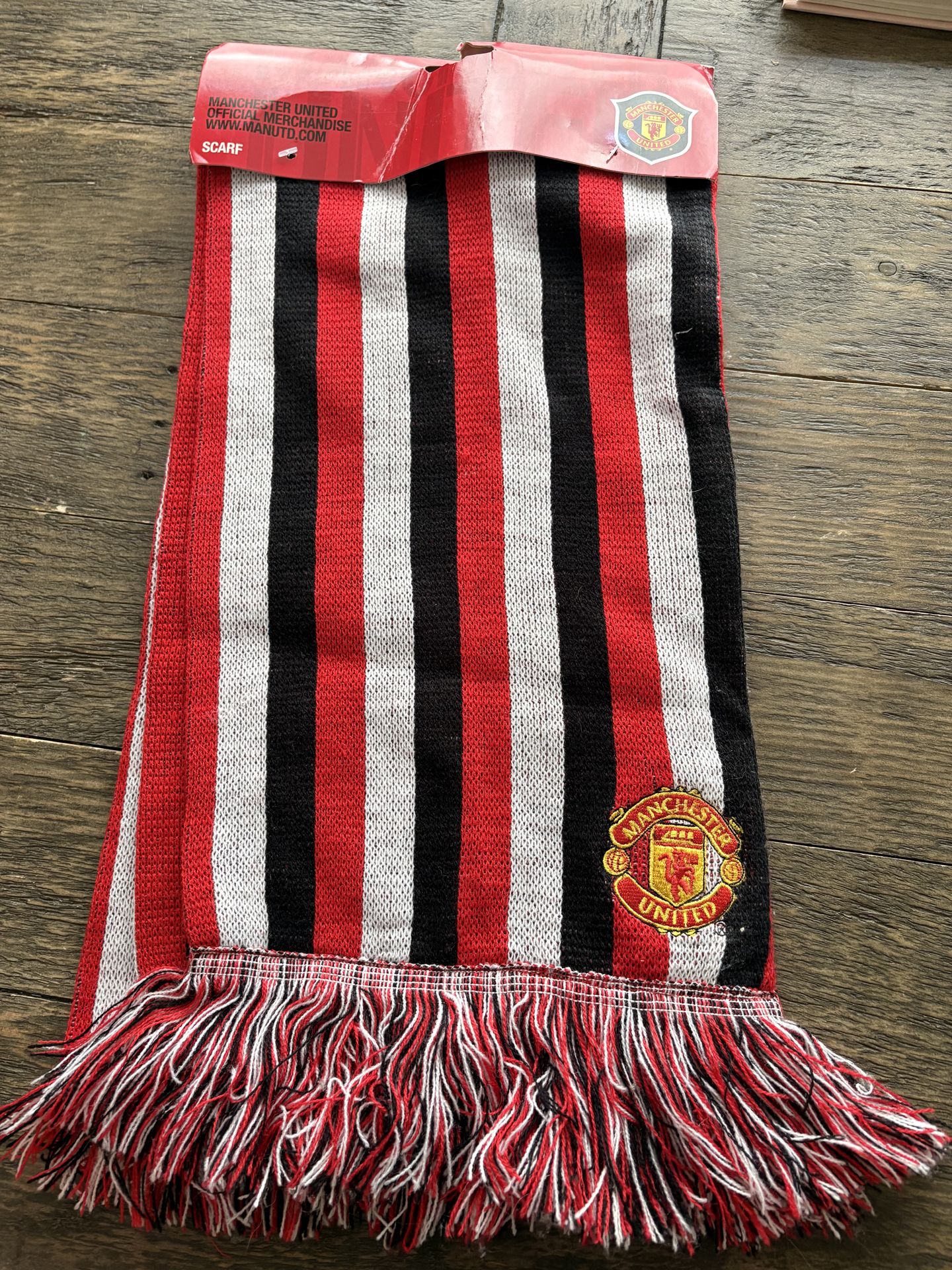 Vintage Manchester United Scarf New