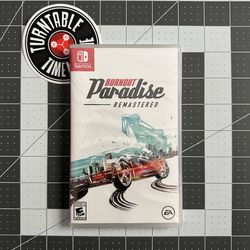 Nintendo Switch - Burnout Paradise Remastered - NEW & SEALED
