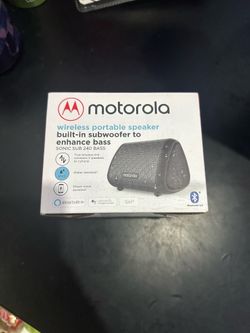 Motorola Portable Speaker
