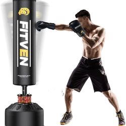 New kickboxing bag I can with the boxing gloves already