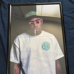 Tyler The Creator Poster Framed 