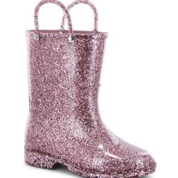 Toddler Western Chief glitter rain boots. Perfect condition. Comes with shoe box. Size 9.