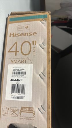 Hisense 40’ inch Smart TV