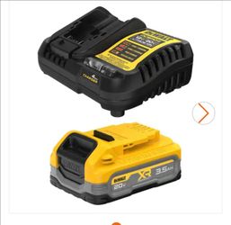 Dewalt battery power stack 3.5 and charger