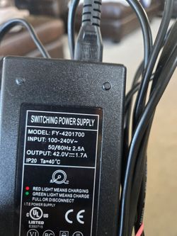 42 Volt Scooter Chargers