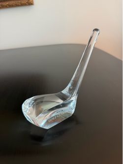 Vintage house of kids golf classic crystal golf club figure paperweight  In great condition  Approx 5.25” x 4”