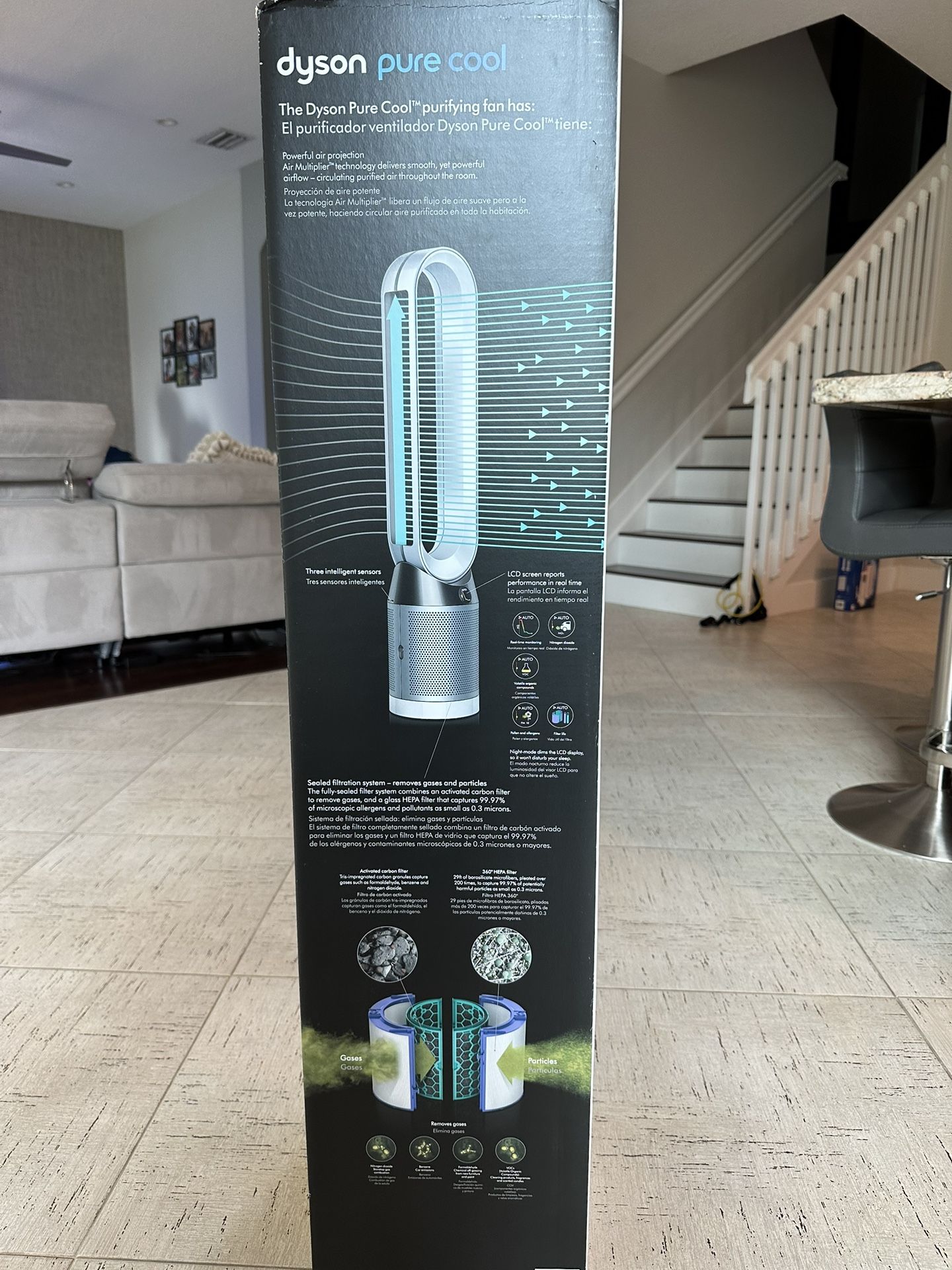 New In Box - Gen 1 TP10 - Dyson Pure Cool Purifying Fan with HEPA  Filtration 