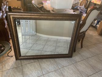 ANTIQUE GOLD MIRROR