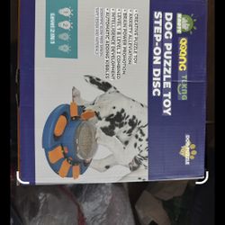 Dog Puzzle Toy Step-On Disc