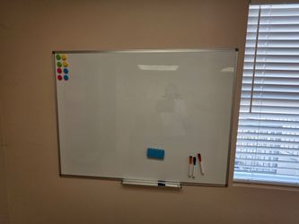 2 white board boards used