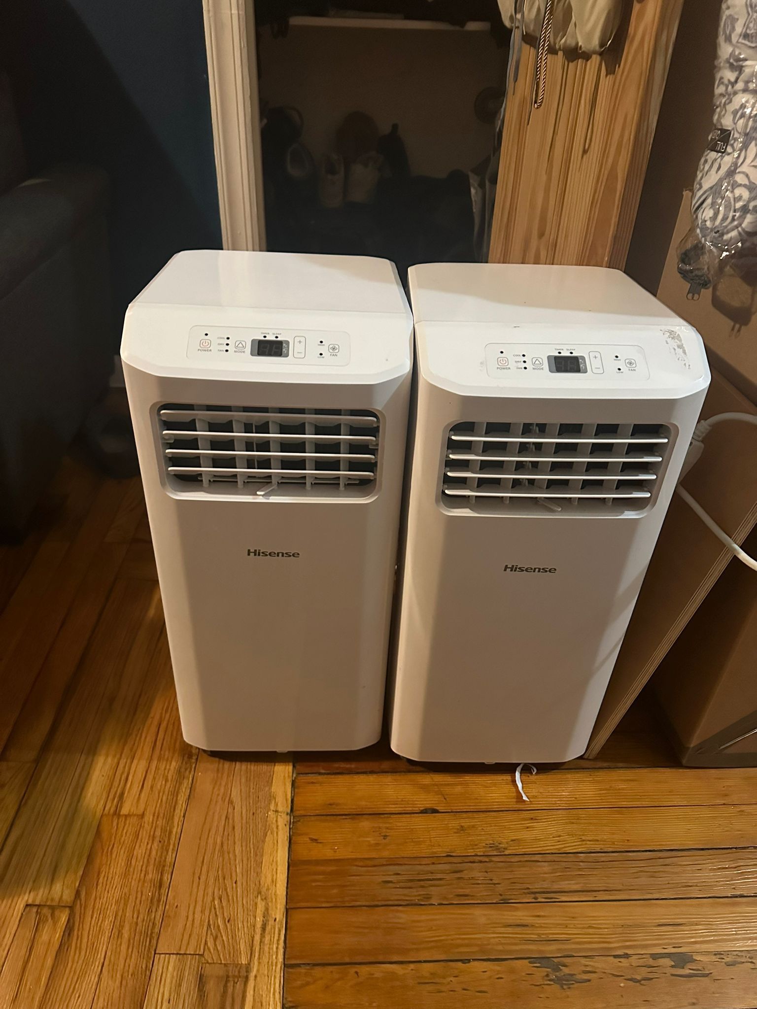 Hisense 6000 BTU DOE 115-Volt Vented Small Room Portable Air Conditioner