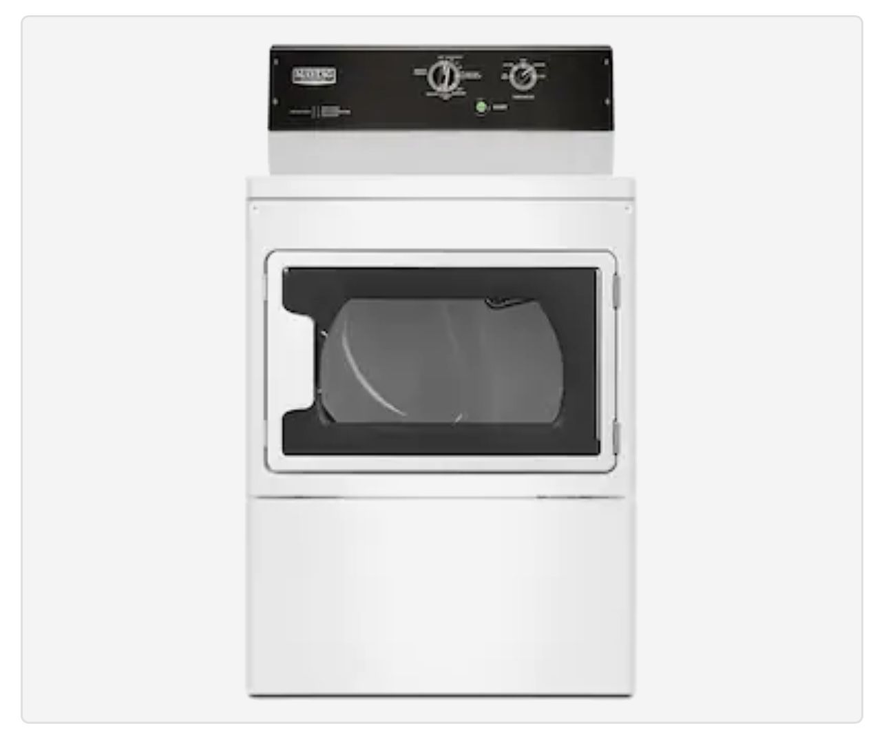 Maytag  Commercial Grade 7.4-cu ft Reversible Side Swing Door Gas Dryer (White)