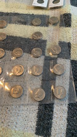 Kennedy half dollar coins