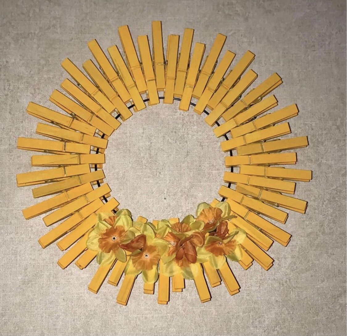 Fun Flower Door Wreath