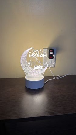 Night light 3d lump ramdan special