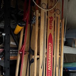 wood sled champion fast back