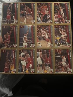Chicago Bulls Sheet Cards 