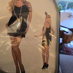 Unopened Flapper Costume Size S