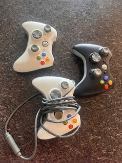 Xbox 360 Controllers Lot of 3