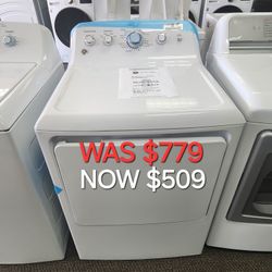 GE 7.2 Cu. Ft. Capacity Aluminized Alloy Drum Electric Dryer