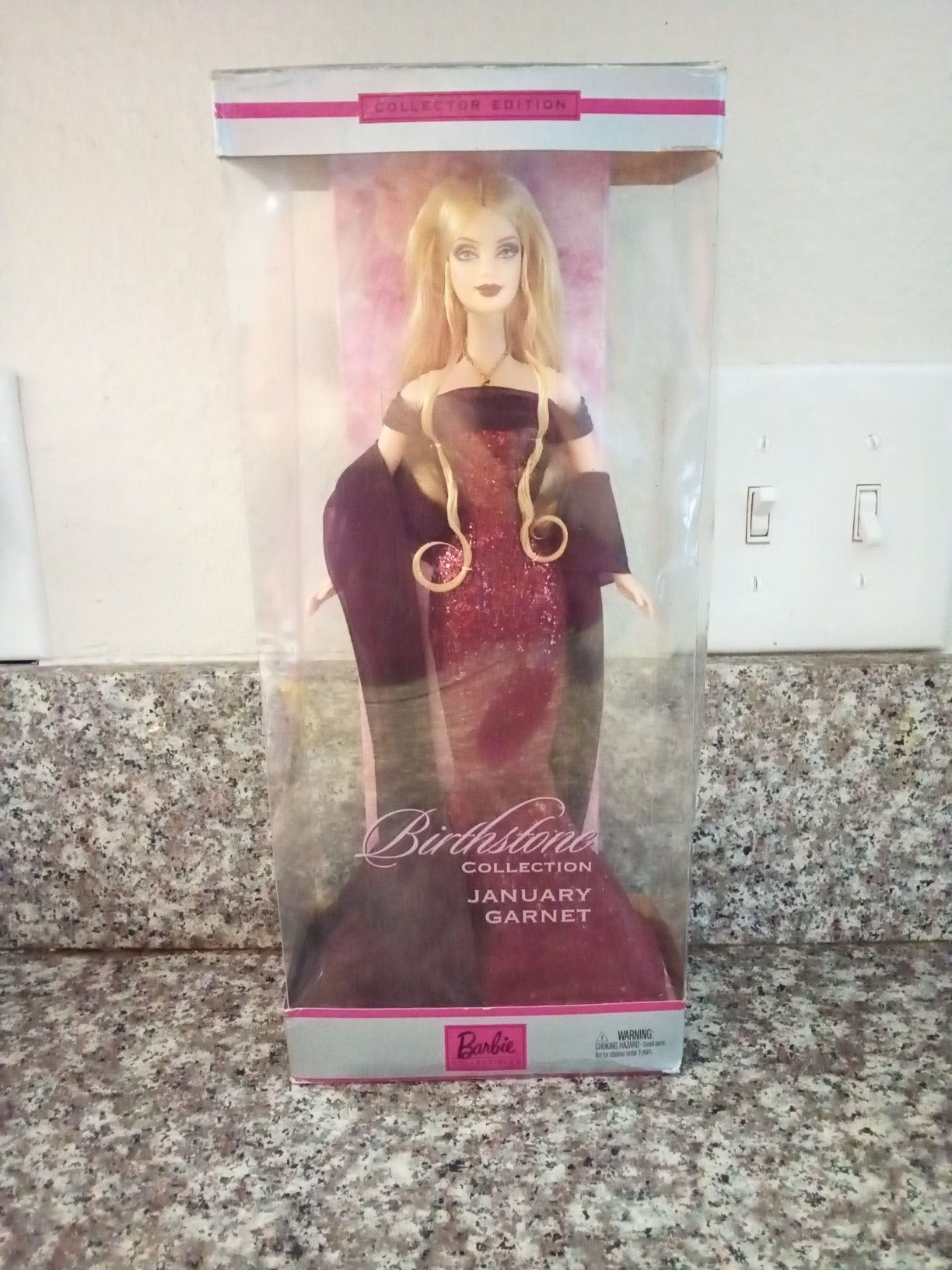 Barbie birthstone January garnet collection