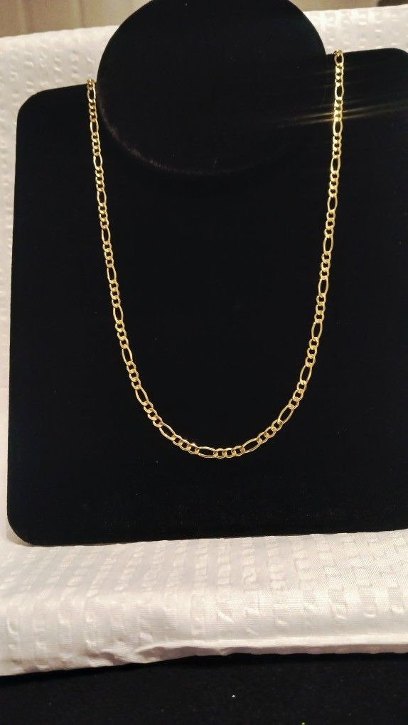 Hermosa Cadena De Oro 14 Kt