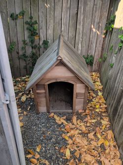 Wooden Outdoor Dog House