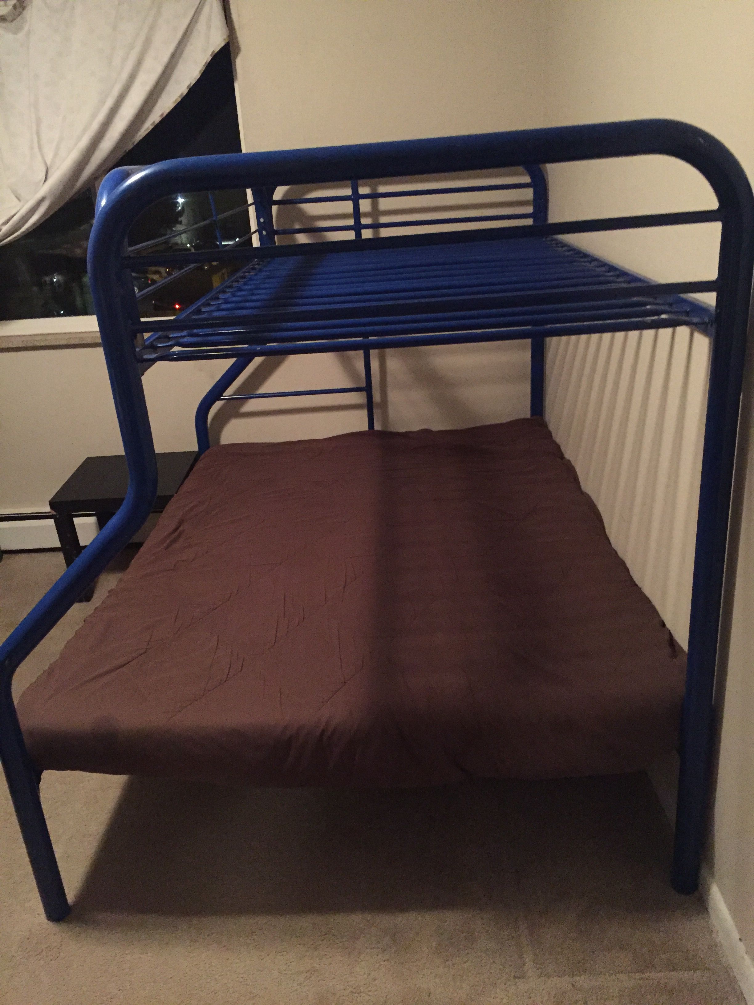Fordham metal bunk bed twin over full