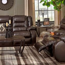 Reclining Sofa and Loveseat