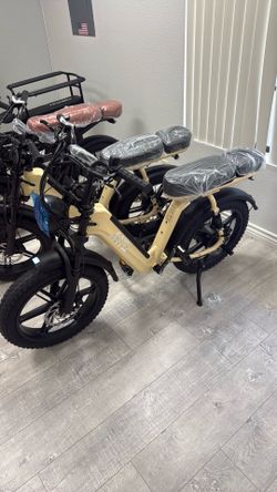 🏍️ TST R7 Step-Through Moped Style eBike – 1500W | Full Suspension | Cargo Ready