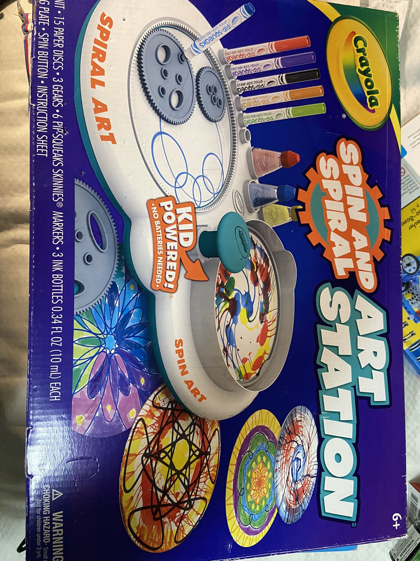 Cartola Spin And Spiral Art Station