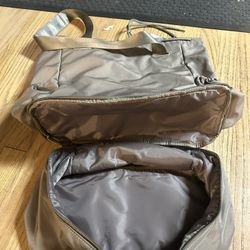 Light Brown/Grey Unused Yoga Backpack