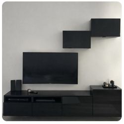 MODERN TV ENTERTAINMENT SET 