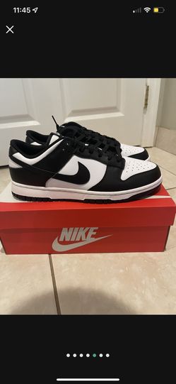 Nike panda Dunk Lows Black White